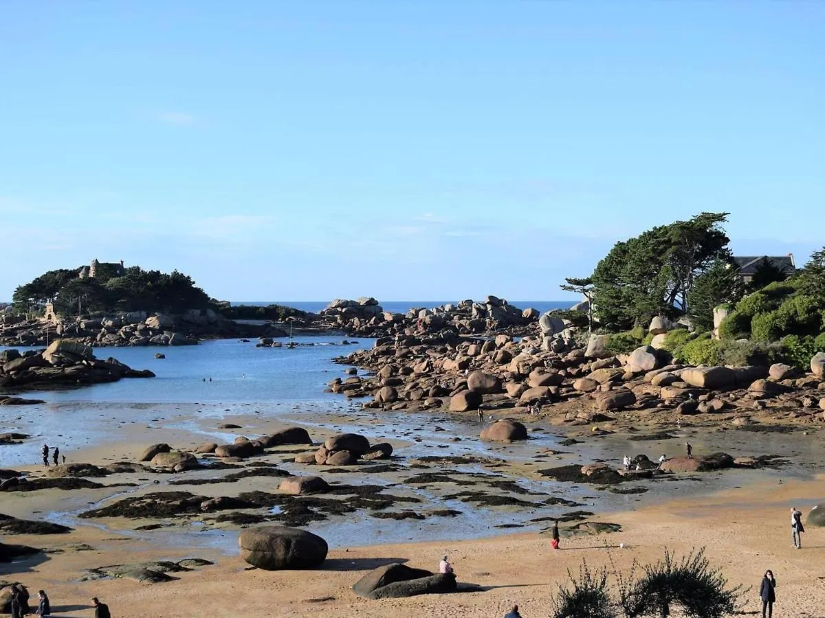 Appartement 3 Chambres Sur La Plage A Perros-Guirec - Fr-1-368-138